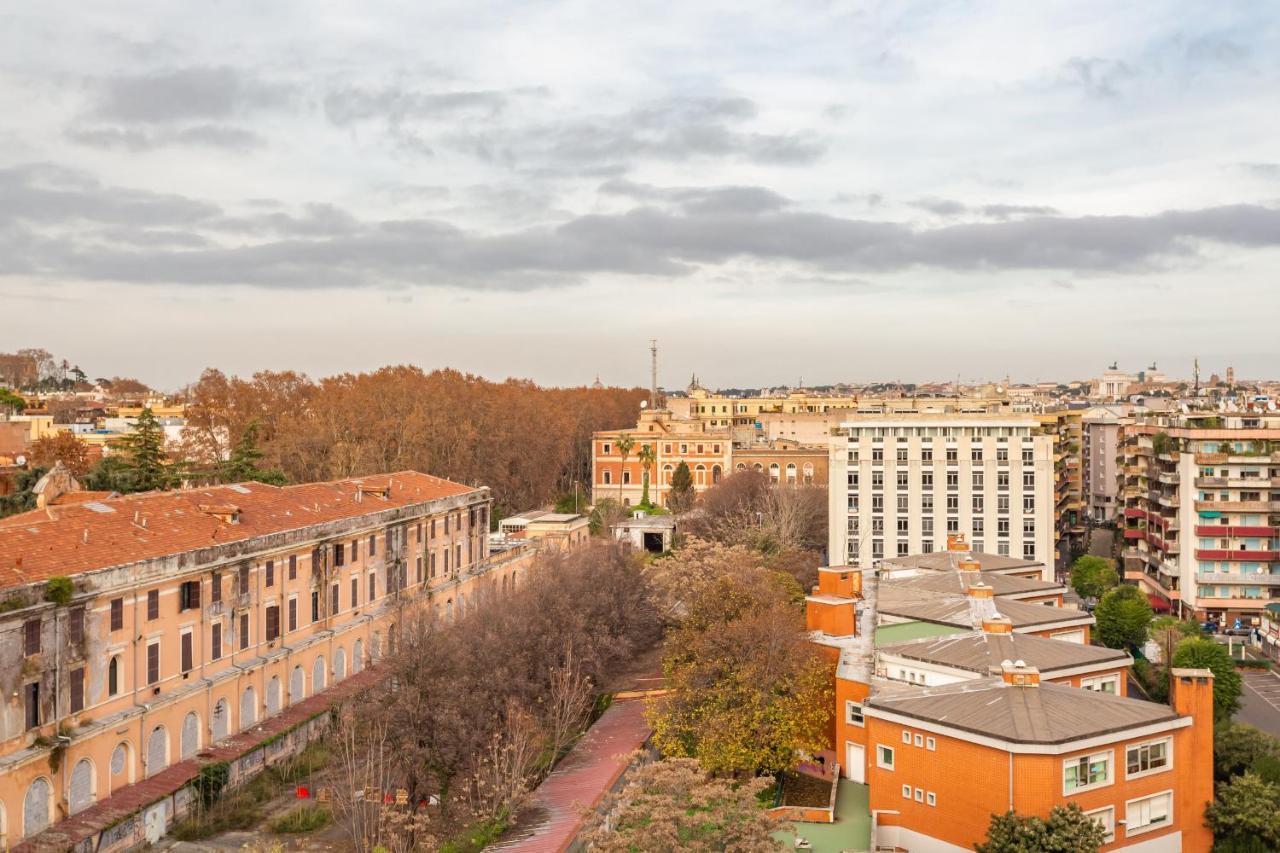 Trastevere Modern Terraced Apt Roma Esterno foto