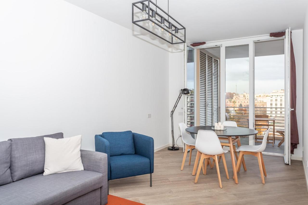 Trastevere Modern Terraced Apt Roma Esterno foto